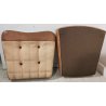 POLTRONA DESIGN Paolo Buffa ANNI 40 Italy SEDIA LEGNO imbottita VINTAGE ARMCHAIR