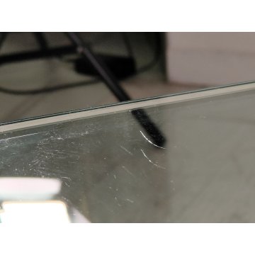 TAVOLINO VETRO SALOTTO Design FIAM ITALIA anni 70 VINTAGE Glass Coffee Table