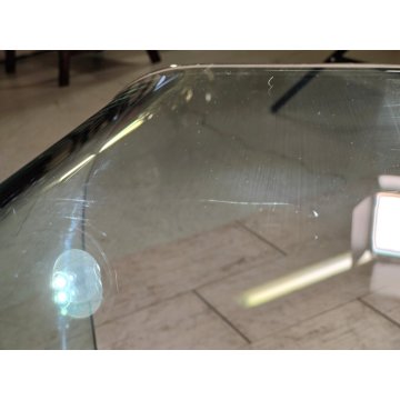 TAVOLINO VETRO SALOTTO Design FIAM ITALIA anni 70 VINTAGE Glass Coffee Table