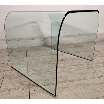 TAVOLINO VETRO Design FIAM ITALIA anni 70 VINTAGE Glass Coffee Table SALOTTO