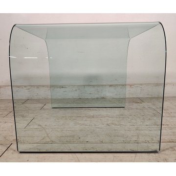 TAVOLINO VETRO Design FIAM ITALIA anni 70 VINTAGE Glass Coffee Table SALOTTO