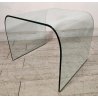 TAVOLINO VETRO Design FIAM ITALIA anni 70 VINTAGE Glass Coffee Table SALOTTO