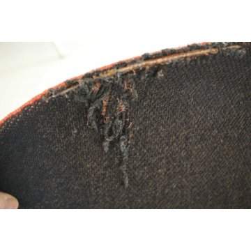 COPPIA POLTRONA ANNI 50 IMBOTTITA NELLO STILE GASTONE RINALDI TESSUTO PELLE NERA