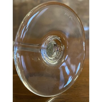 SET 6 BICCHIERI FLUTE A CHAMPAGNE Dom Perignon CRISTALLO Baccarat 20,8 cm/h '60s