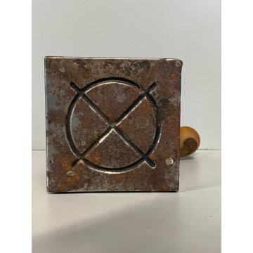 ANTICO MACINA CAFFE MANUALE MACININO FB TRE SPADE IN FERRO ANNI '30