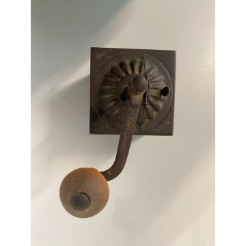 ANTICO MACINA CAFFE MANUALE MACININO FB TRE SPADE IN FERRO ANNI '30