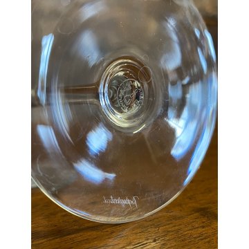 SET 2 FLUTE CHAMPAGNE Dom Perignon CRISTALLO Baccarat 22,8cm VINTAGE '60s LUXURY