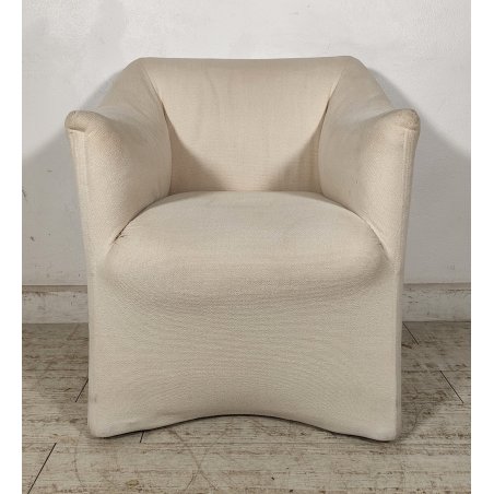 POLTRONCINA 684 Cassina DESIGN Mario Bellini ANNI 70 stoffa VINTAGE ARMCHAIR