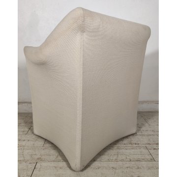 POLTRONCINA 684 Cassina DESIGN Mario Bellini ANNI 70 stoffa VINTAGE ARMCHAIR