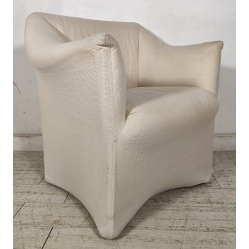 POLTRONCINA 684 Cassina DESIGN Mario Bellini ANNI 70 stoffa VINTAGE ARMCHAIR