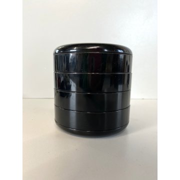 BOX REXITE Multiplor ROTATING DESK ORGANAIZER DESIGN Rino Pirovano NERO 1977