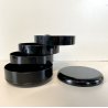 BOX REXITE Multiplor ROTATING DESK ORGANAIZER DESIGN Rino Pirovano NERO 1977