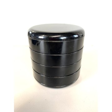 BOX REXITE Multiplor ROTATING DESK ORGANAIZER DESIGN Rino Pirovano NERO 1977