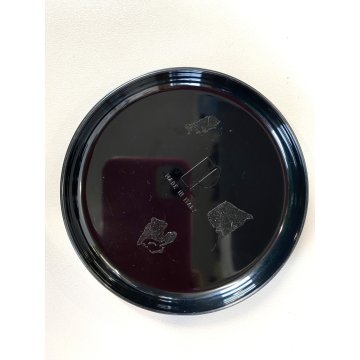 BOX REXITE Multiplor ROTATING DESK ORGANAIZER DESIGN Rino Pirovano NERO 1977