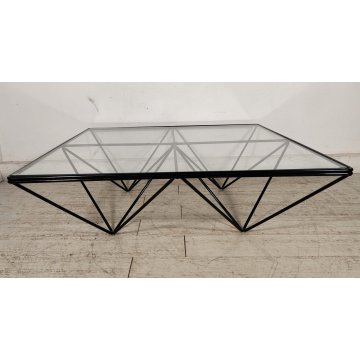 TAVOLINO Alanda FERRO VETRO Design Paolo Piva B&B anni 70 Vintage Coffee Table TAVOLINO Alanda FERRO VETRO Design Paolo Piva B&B anni 70 Vintage Coffee Table