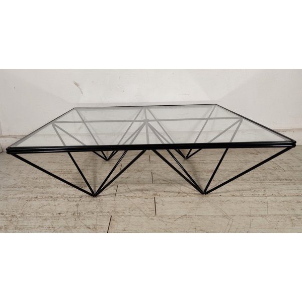TAVOLINO Alanda FERRO VETRO Design Paolo Piva B&B anni 70 Vintage Coffee Table TAVOLINO Alanda FERRO VETRO Design Paolo Piva B&B anni 70 Vintage Coffee Table