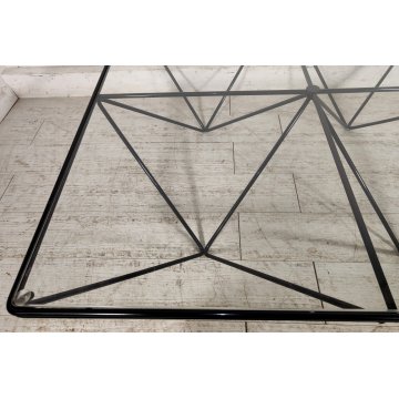 TAVOLINO Alanda FERRO VETRO Design Paolo Piva B&B anni 70 Vintage Coffee Table TAVOLINO Alanda FERRO VETRO Design Paolo Piva B&B anni 70 Vintage Coffee Table