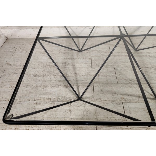 TAVOLINO Alanda FERRO VETRO Design Paolo Piva B&B anni 70 Vintage Coffee Table TAVOLINO Alanda FERRO VETRO Design Paolo Piva B&B anni 70 Vintage Coffee Table