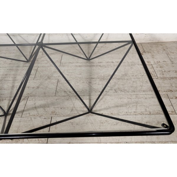 TAVOLINO Alanda FERRO VETRO Design Paolo Piva B&B anni 70 Vintage Coffee Table TAVOLINO Alanda FERRO VETRO Design Paolo Piva B&B anni 70 Vintage Coffee Table