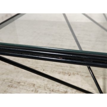 TAVOLINO Alanda FERRO VETRO Design Paolo Piva B&B anni 70 Vintage Coffee Table TAVOLINO Alanda FERRO VETRO Design Paolo Piva B&B anni 70 Vintage Coffee Table