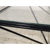 TAVOLINO Alanda FERRO VETRO Design Paolo Piva B&B anni 70 Vintage Coffee Table