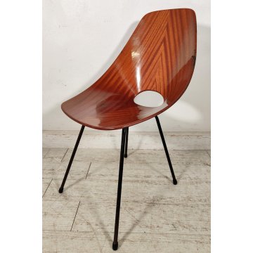 SEDIA MEDEA anni 50 DESIGN Vittorio Nobili per FRATELLI TAGLIABUE Vintage Chair SEDIA MEDEA anni 50 DESIGN Vittorio Nobili per FRATELLI TAGLIABUE Vintage Chair