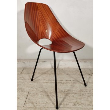 SEDIA MEDEA anni 50 DESIGN Vittorio Nobili per FRATELLI TAGLIABUE Vintage Chair SEDIA MEDEA anni 50 DESIGN Vittorio Nobili per FRATELLI TAGLIABUE Vintage Chair