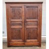 ANTICO ARMADIO PIEMONTESE legno pioppo FORMELLE epoca 1800 GUARDAROBA DISPENSA