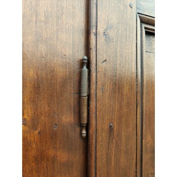 ANTICO ARMADIO PIEMONTESE legno pioppo FORMELLE epoca 1800 GUARDAROBA DISPENSA