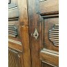 ANTICO ARMADIO PIEMONTESE legno pioppo FORMELLE epoca 1800 GUARDAROBA DISPENSA