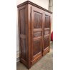 ANTICO ARMADIO PIEMONTESE legno pioppo FORMELLE epoca 1800 GUARDAROBA DISPENSA