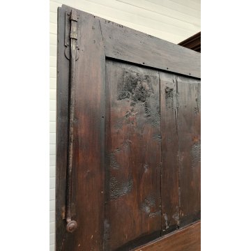ANTICO ARMADIO PIEMONTESE legno pioppo FORMELLE epoca 1800 GUARDAROBA DISPENSA