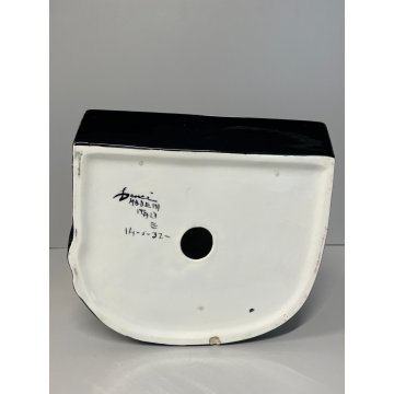 ANTICA FIGURA CERAMICA LENCI MADONNA maternità  policroma SANDRO VACCHETTI 1930