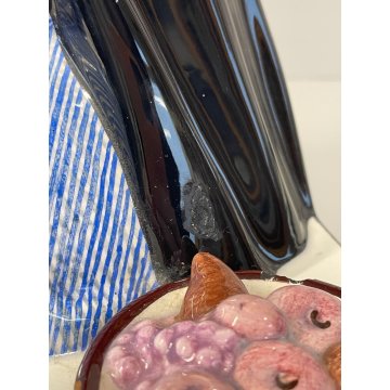 ANTICA FIGURA CERAMICA LENCI MADONNA maternità  policroma SANDRO VACCHETTI 1930