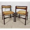 COPPIA SEDIA DESIGN anni 60 FRANCO BETTONICA per PILLININI Vintage Chair SEDIE