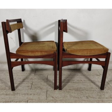 COPPIA SEDIA DESIGN anni 60 FRANCO BETTONICA per PILLININI Vintage Chair SEDIE