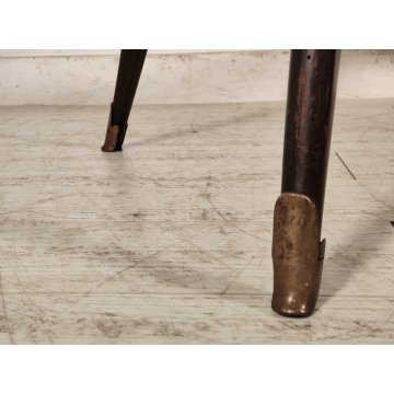 TAVOLO PRANZO DESIGN anni 50 LEGNO VETRO MARMO VINTAGE TABLE STILE ICO PARISI
