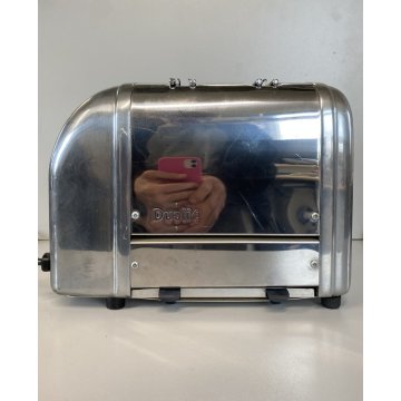 TOSTAPANE Dualit 2 Slot MOD 21052 ACCIAIO INOSSIDABILE FUNZIONANTE UK