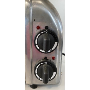 TOSTAPANE Dualit 2 Slot MOD 21052 ACCIAIO INOSSIDABILE FUNZIONANTE UK