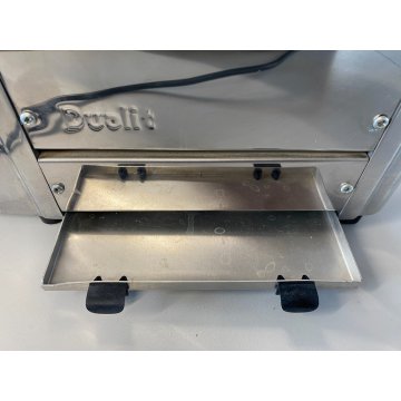 TOSTAPANE Dualit 2 Slot MOD 21052 ACCIAIO INOSSIDABILE FUNZIONANTE UK