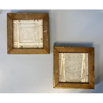 Guido Andlovitz FORMELLA CERAMICA SCI Laveno DECORO SCENA CACCIA 15x15cm '30