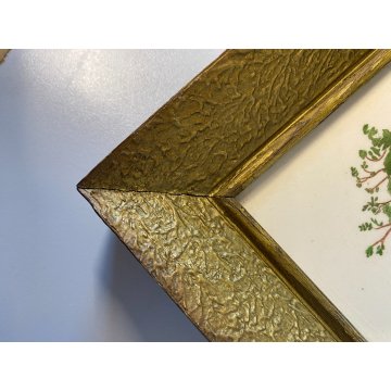 Guido Andlovitz FORMELLA CERAMICA SCI Laveno DECORO SCENA CACCIA 15x15cm '30