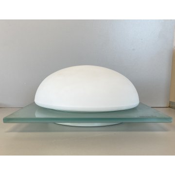 LAMPADA PLAFONIERA PARETE Leucos MURANO DUE Gio 30 P-PL TRASPARENTE BIANCO 30x30