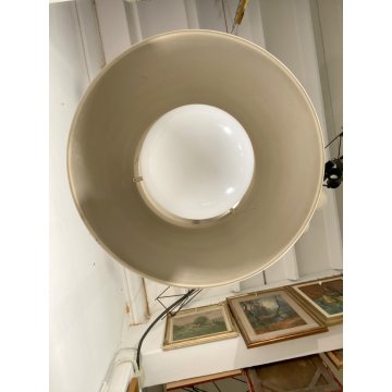 LAMPADARIO SOSPENSIONE Cetra DESIGN Vico Magistretti ARTEMIDE METALLO 4 LUCI '65