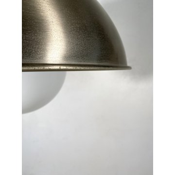 LAMPADARIO SOSPENSIONE Cetra DESIGN Vico Magistretti ARTEMIDE METALLO 4 LUCI '65