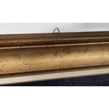 QUADRO DIPINTO olio tela Walter Pozzi LA MASCHERA MORENTE epoca 900 ARLECCHINO