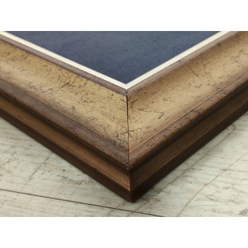 QUADRO DIPINTO olio tela Walter Pozzi LA MASCHERA MORENTE epoca 900 ARLECCHINO