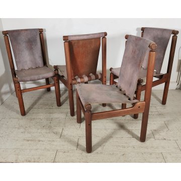 4 SEDIE DESIGN anni 50 ILMARI TAPIOVAARA per Mobili Cantù SEDIA Vintage Chair