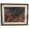 ANTICO QUADRO DIPINTO olio tela EPOCA 800 Beryl Hight Tumiati NATURA MORTA frame