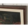 ANTICO QUADRO DIPINTO olio tela EPOCA 800 Beryl Hight Tumiati NATURA MORTA frame